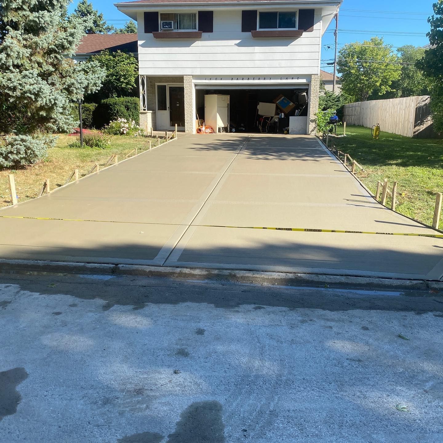 concrete driveway contractors mount prospect il
