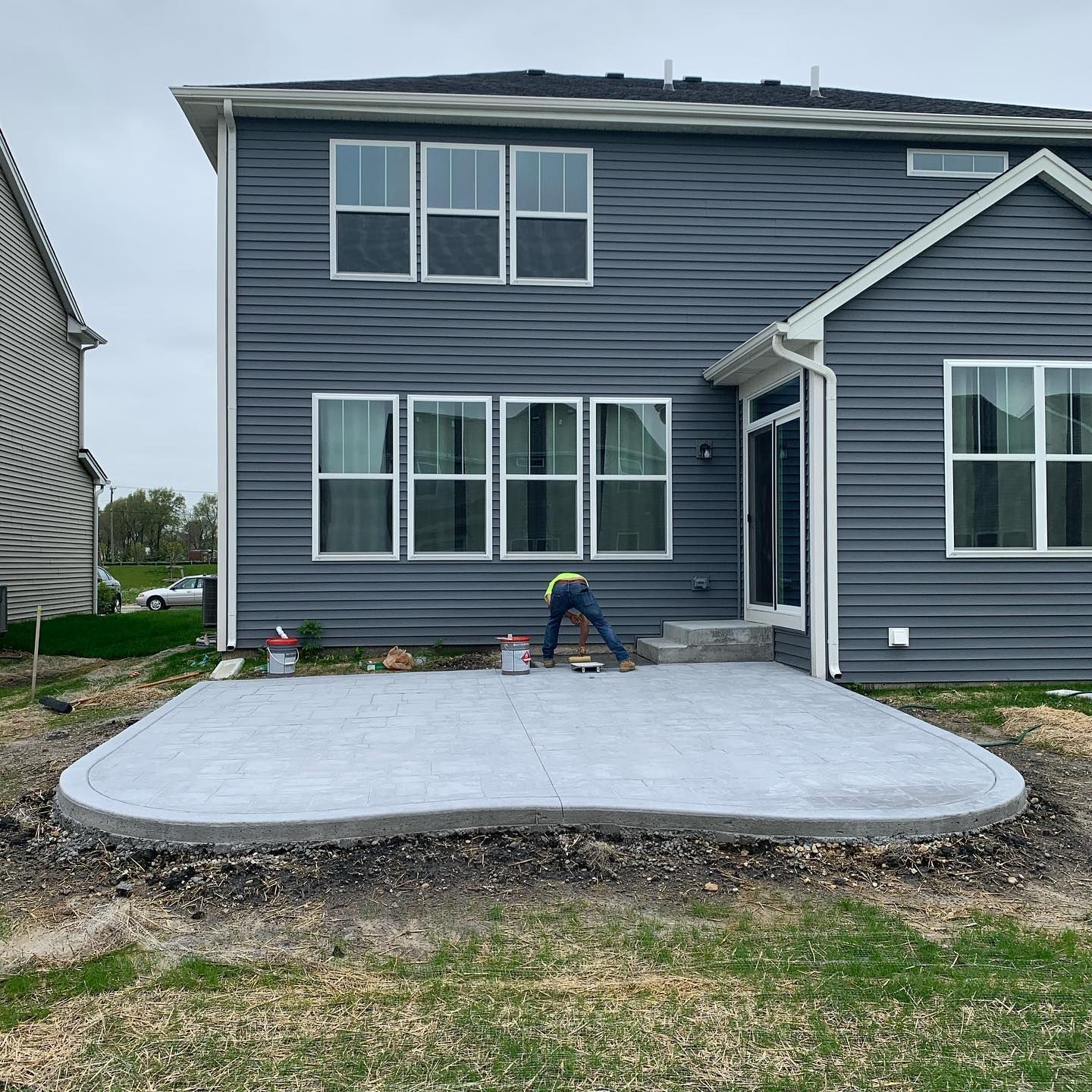 concrete patio contractor— Concrete Addison IL — RJ Concrete