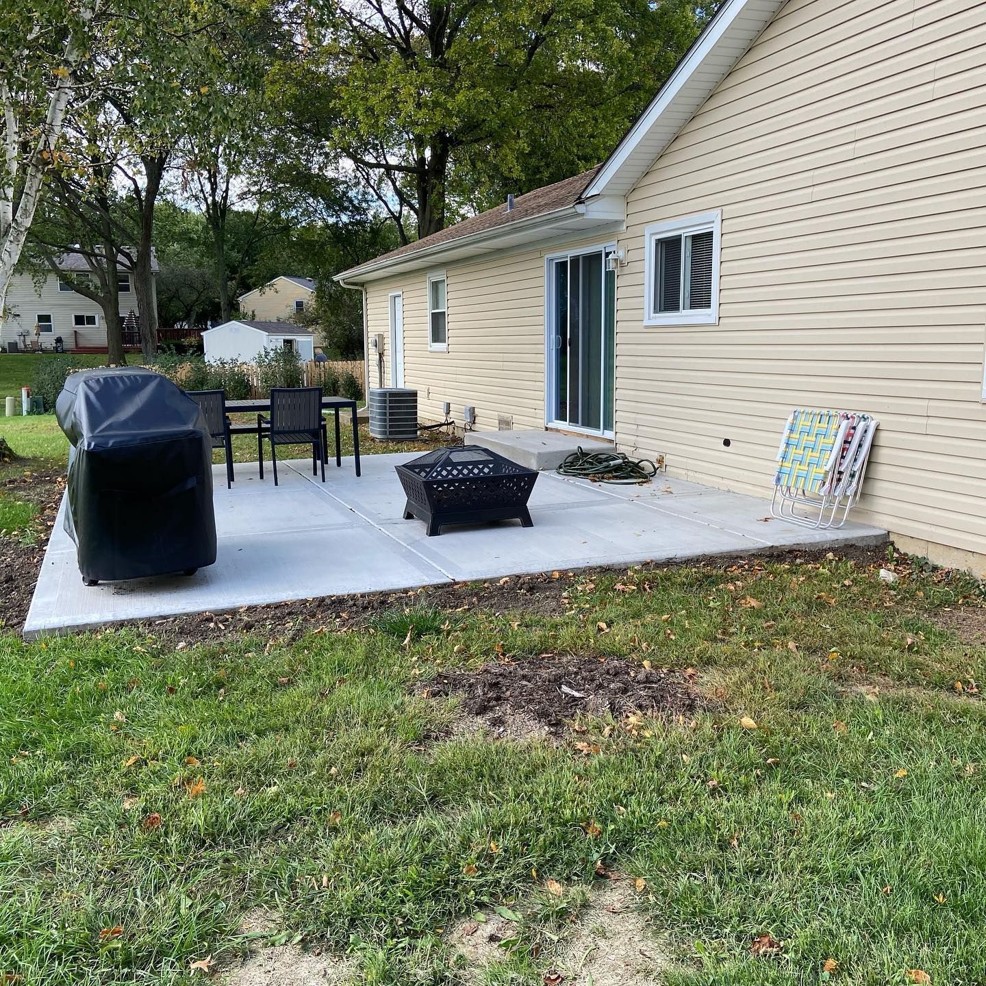 concrete patio installation— Concrete Addison IL — RJ Concrete