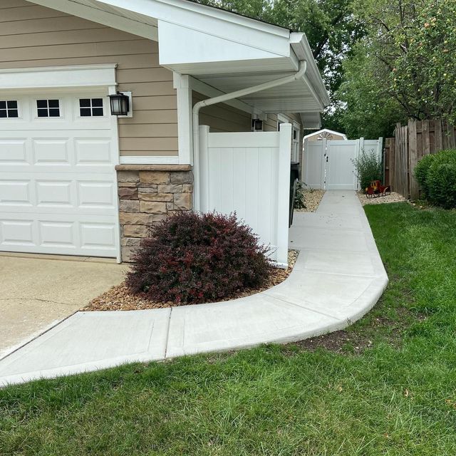 concrete sidewalk installation Lombard IL