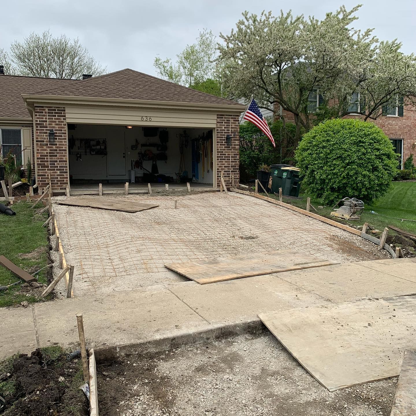 concrete driveway contractors arlington heights, il