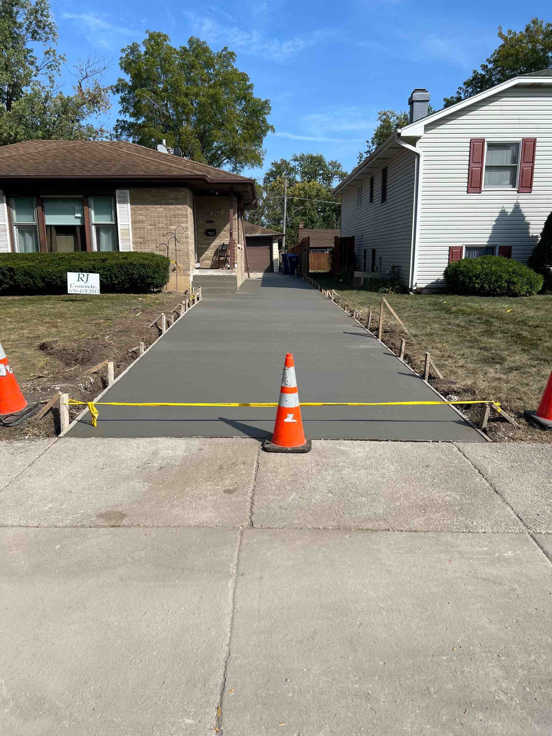 concrete driveway contractors glen ellyn il