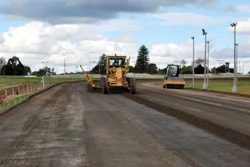 Pavers Working at Clifford Park Race Course | Woree, Queensland | Cheshire Contractors