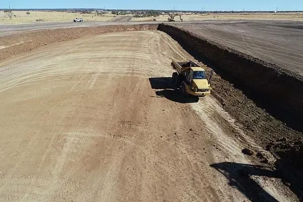 Truck at Hughenden - Recreational Lake and Surrounds Precinct Project | Woree, Queensland | Cheshire Contractors