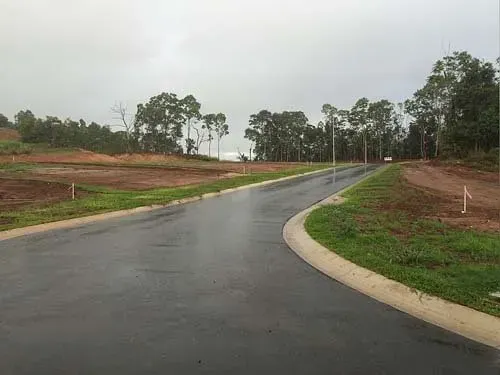 Aurukun Subdivision Newly Paved Road | Woree, Queensland | Cheshire Contractors