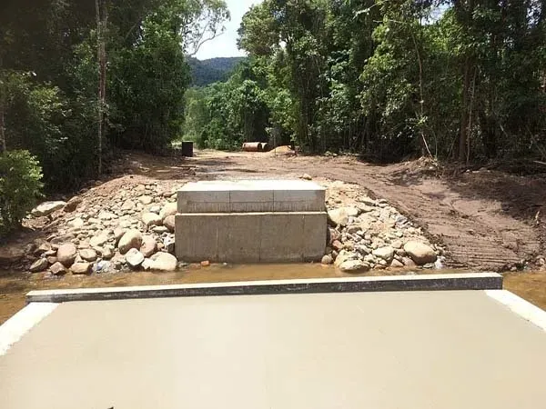 Rocks at Murray Falls Road | Woree, Queensland | Cheshire Contractors
