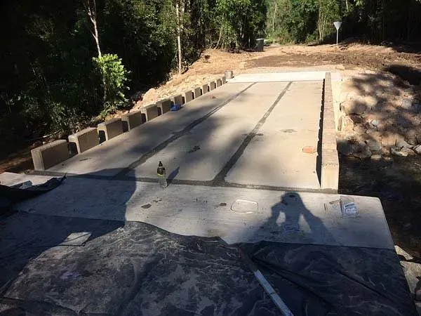 Concrete Bridge at Murray Falls Road | Woree, Queensland | Cheshire Contractors