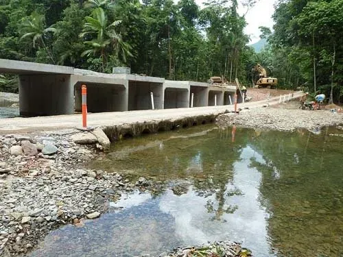 Cooper Creek Crossing Upgrade Construction in Progress | Woree, Queensland | Cheshire Contractors