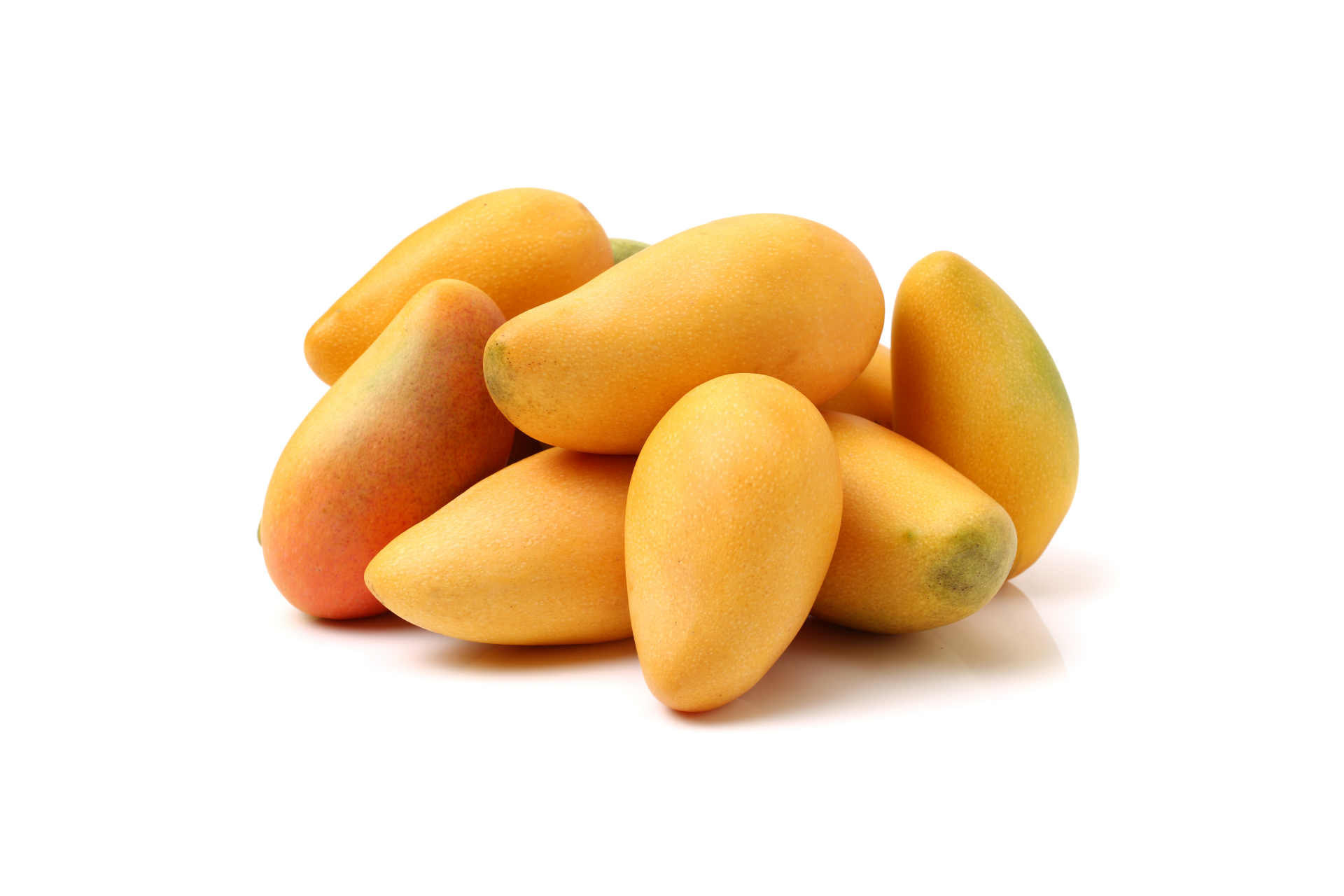 Ataulfo mangoes with smooth golden skin