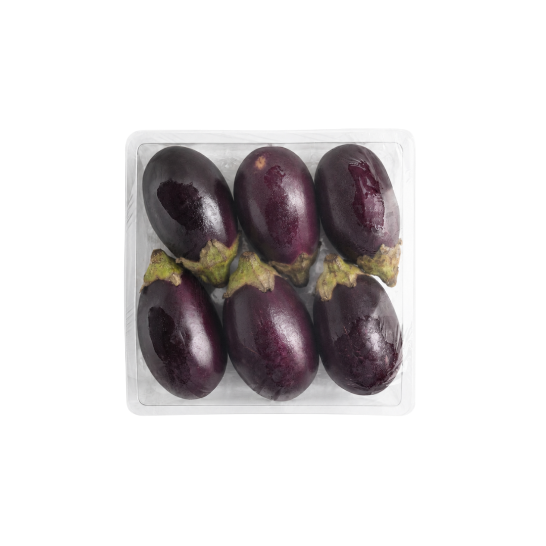 Baby Aubergine six 200g punnets per case - illustrative product image to be uploaded
