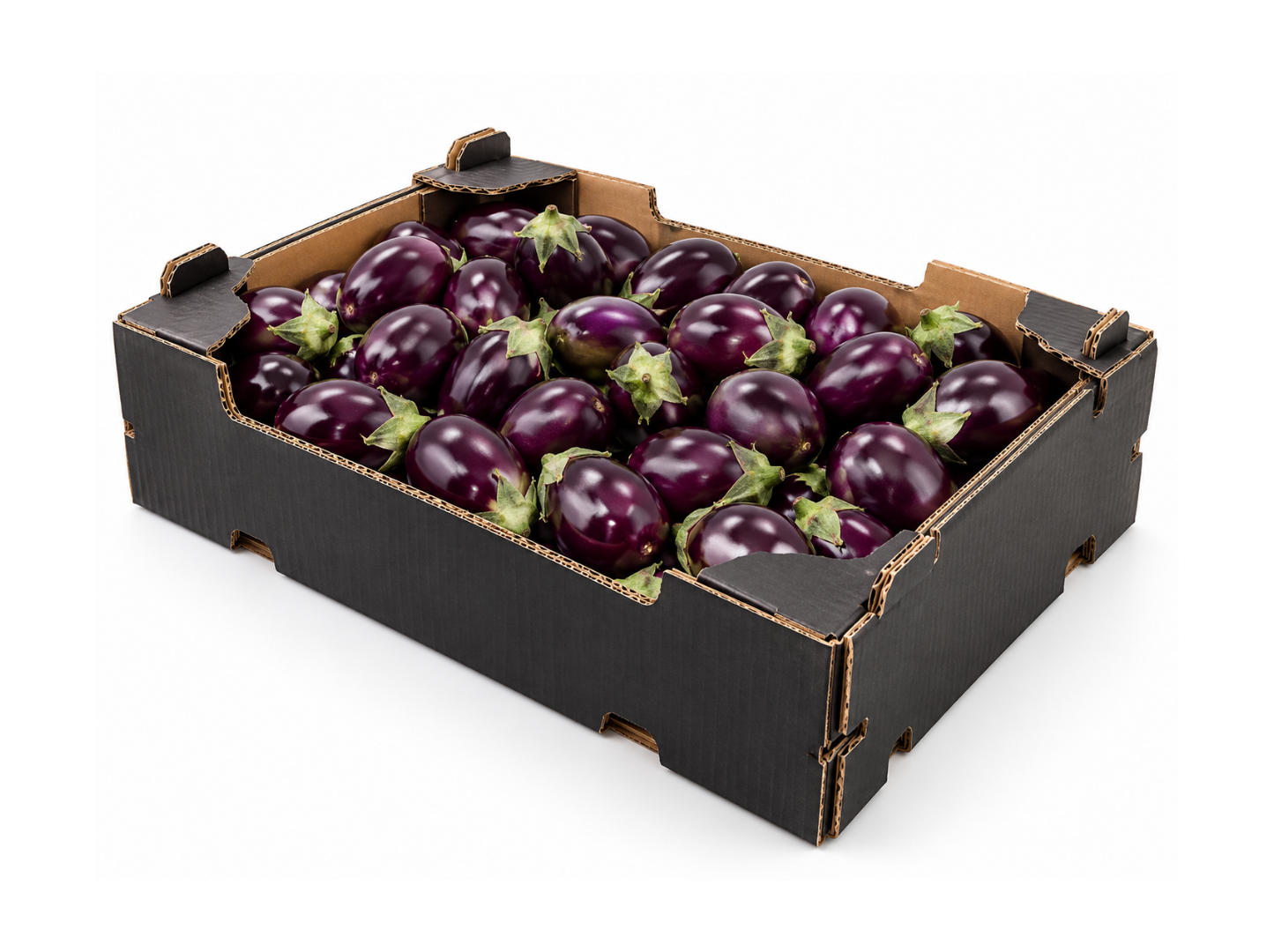 Loose Baby Aubergine 2kg box - illustrative product image to be uploaded