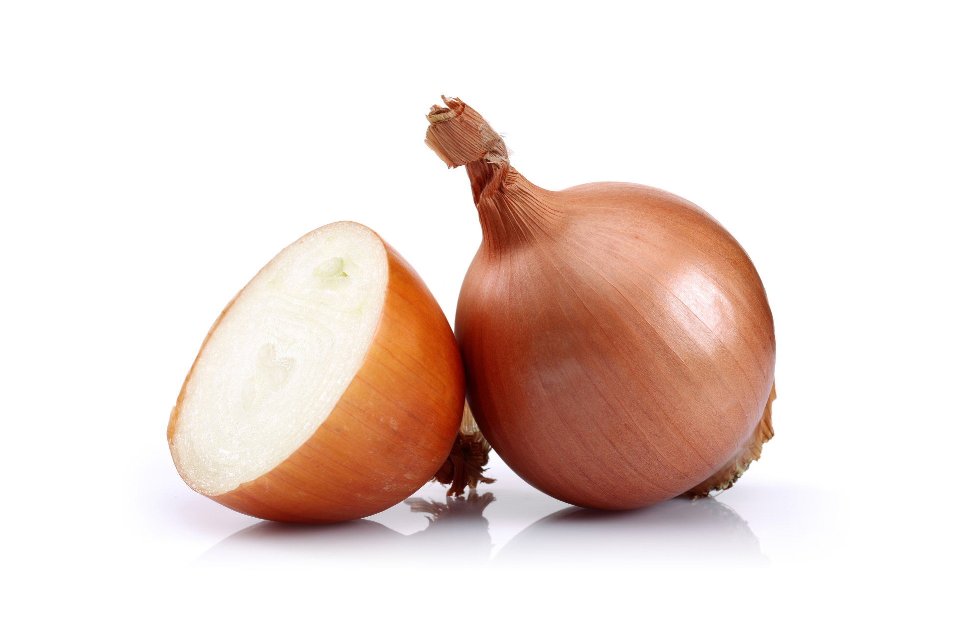Brown onions stacked for wholesale fresh produce supply