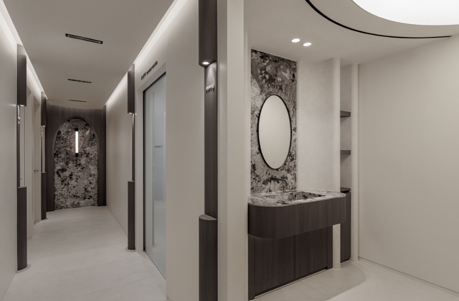 Clinic corridor