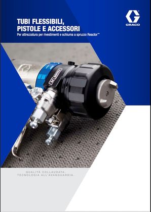 SCARICA PDF Accessori Macchine per Poliurea Graco Reactor