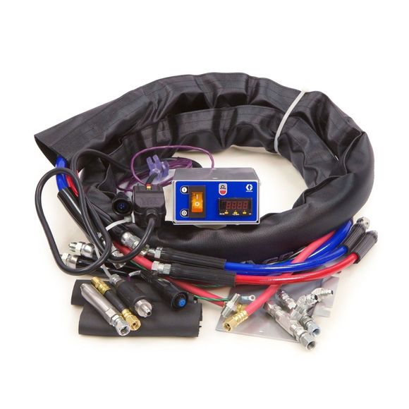 Tubazione riscaldata con unità di controllo della temperatura per GRACO REACTOR E-10 HP