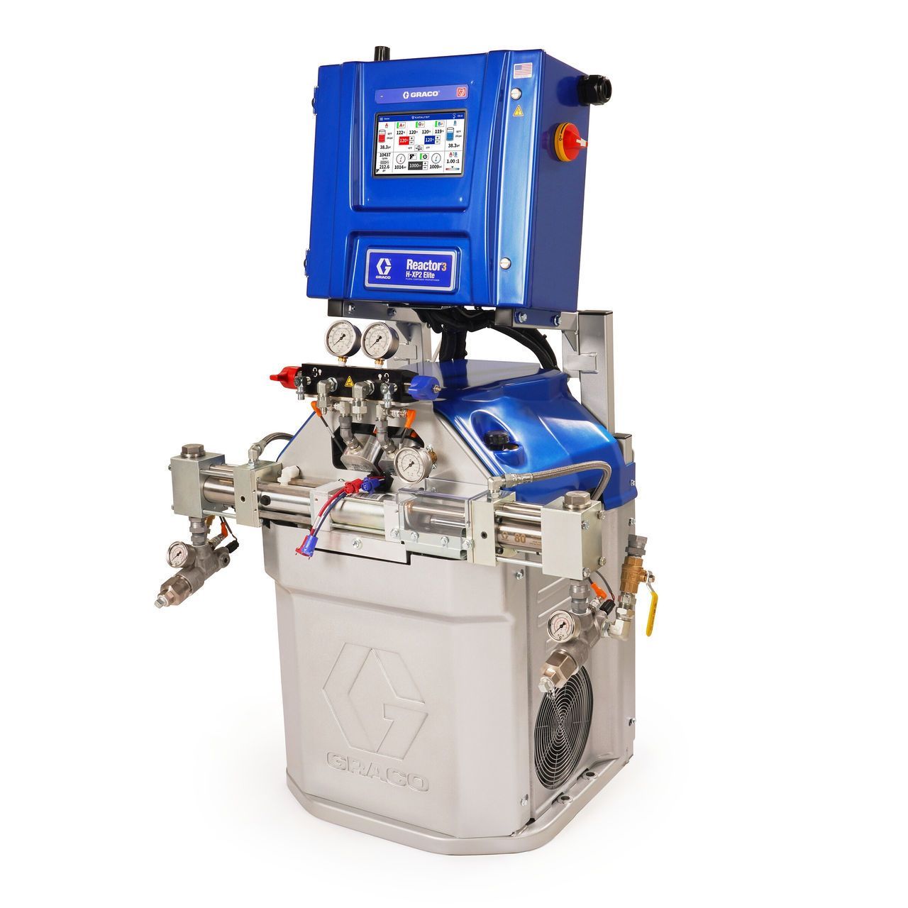 Pompa idraulica Graco Reactor 3 per spruzzo Poliurea