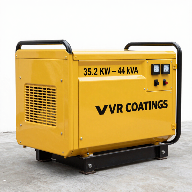 Generatore di corrente a Gasolio da 35,3 kW - 44 kVA specifico per GRACO REACTOR H-XP3 e GRACO REACTOR E-XP2