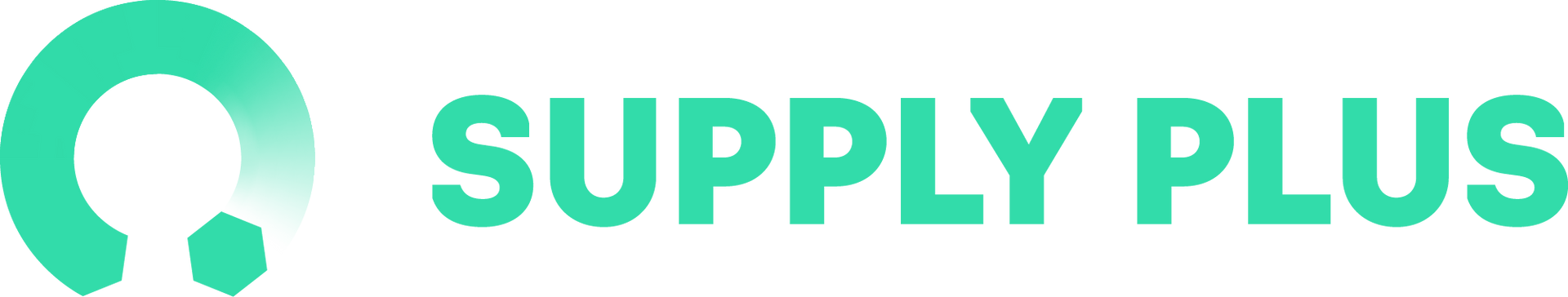 Supply Plus logo with a teal circle graphic and text.