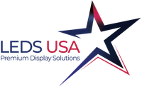 LED USA is a premier provider of high-impact visual display solutions. (logo)