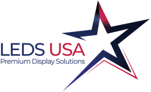 LED USA is a premier provider of high-impact visual display solutions. (logo)
