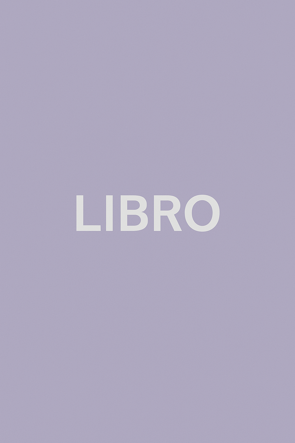 Portada de un libro con la palabra 
