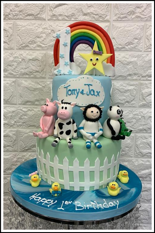 baby bum kids birthday cake