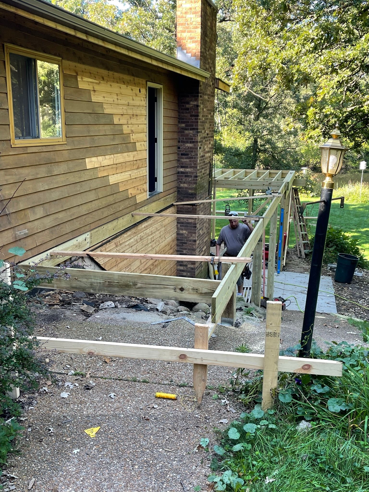 Deck Installation Wonder Lake, IL Nelson Custom Builders Inc.