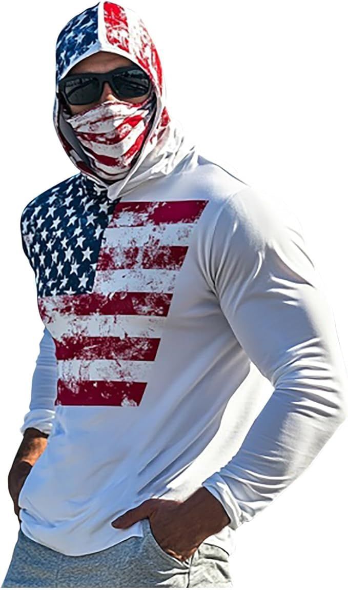 Prime Roots Restoration Face Mask UV Hoodie AMERICA