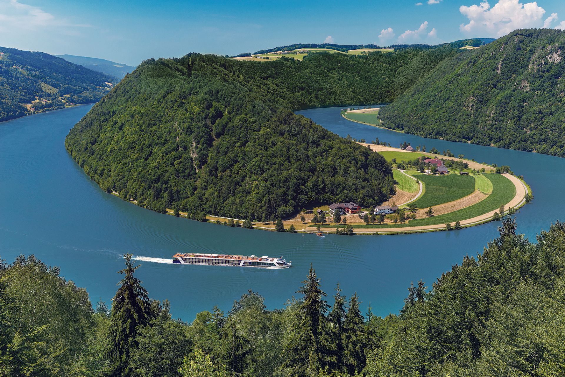 The Main River in Germany