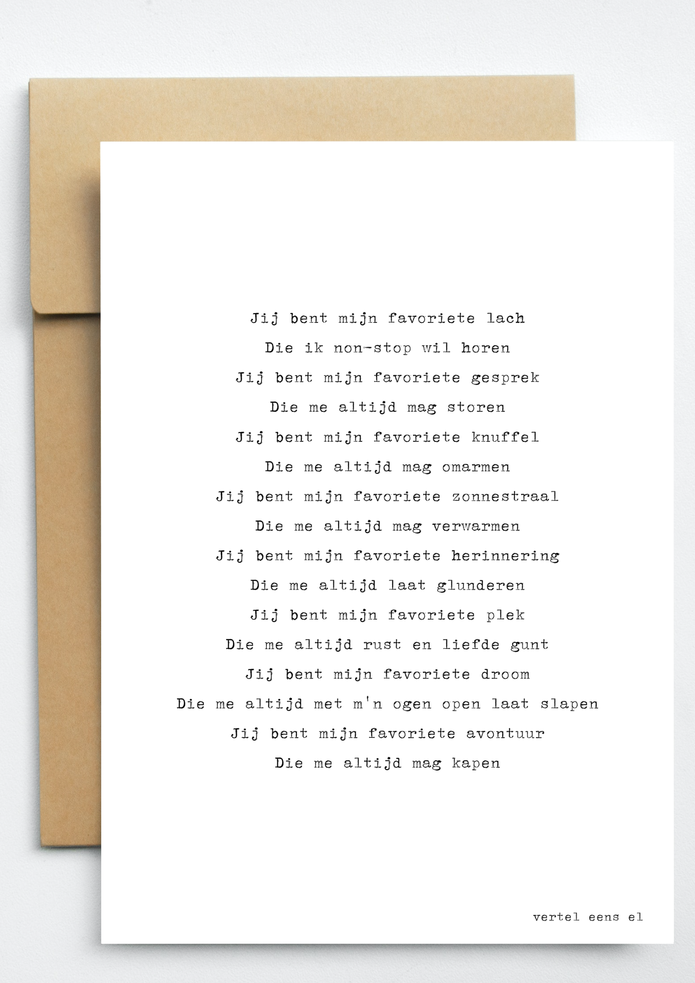 Jij bent mijn favoriete lach
