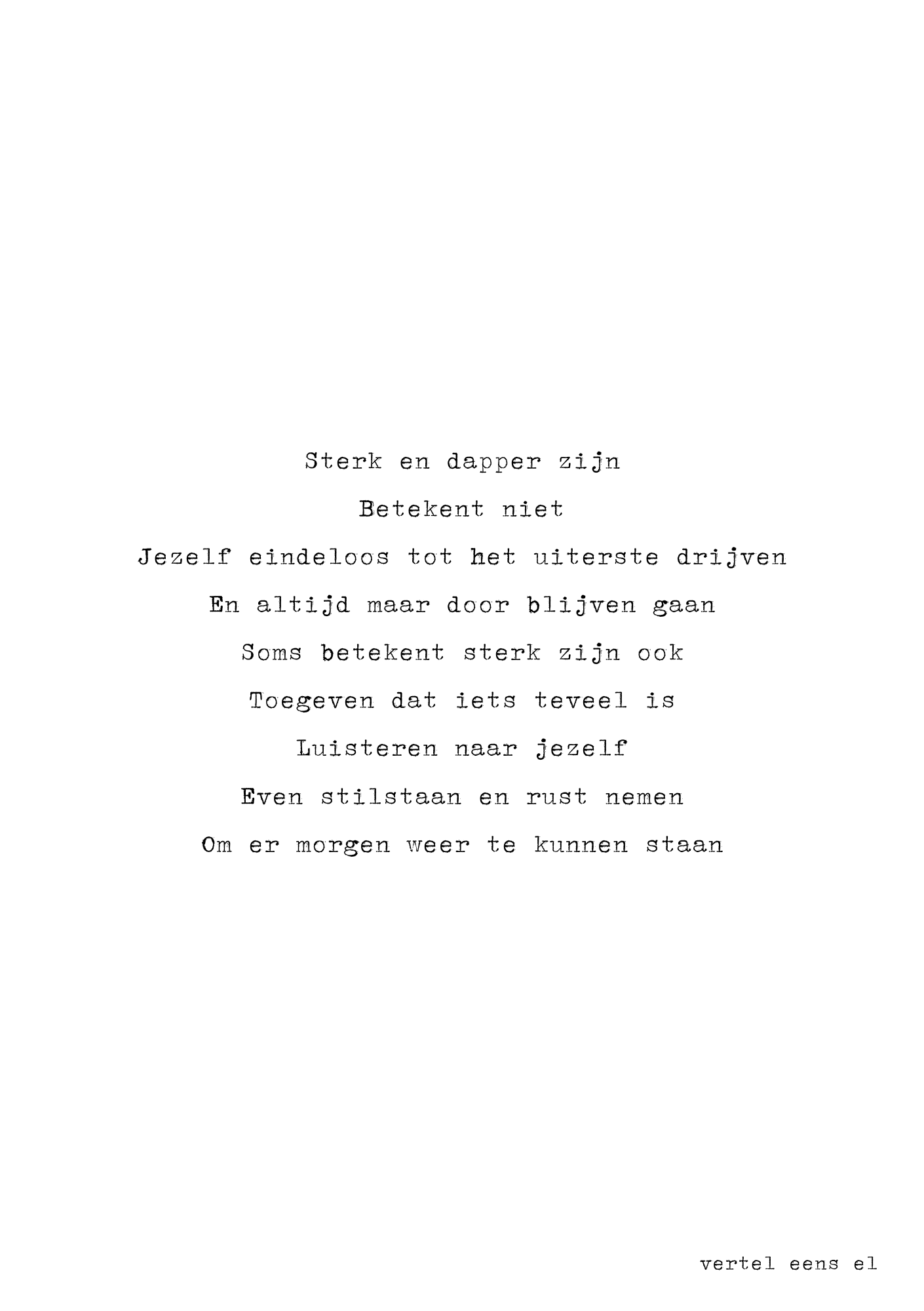 Luisteren naar jezelf