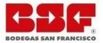 Logotipo BSF rojo con flechas, 