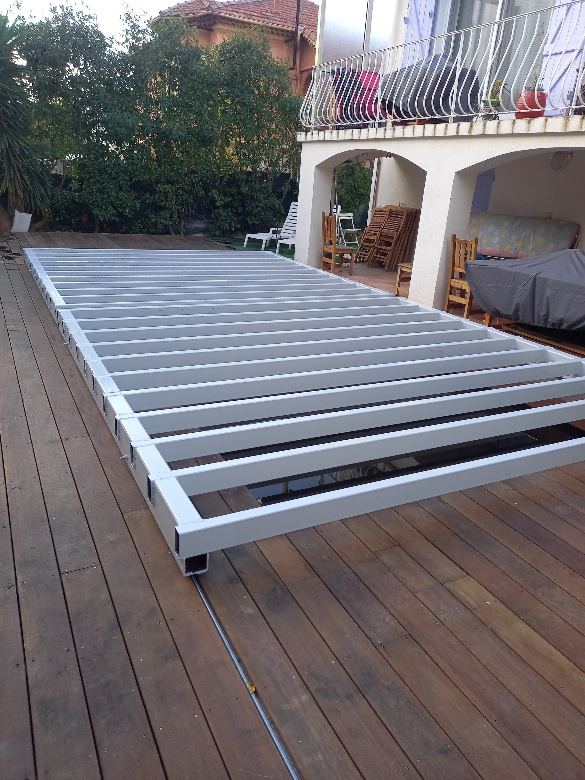 terrasse piscine coulissante