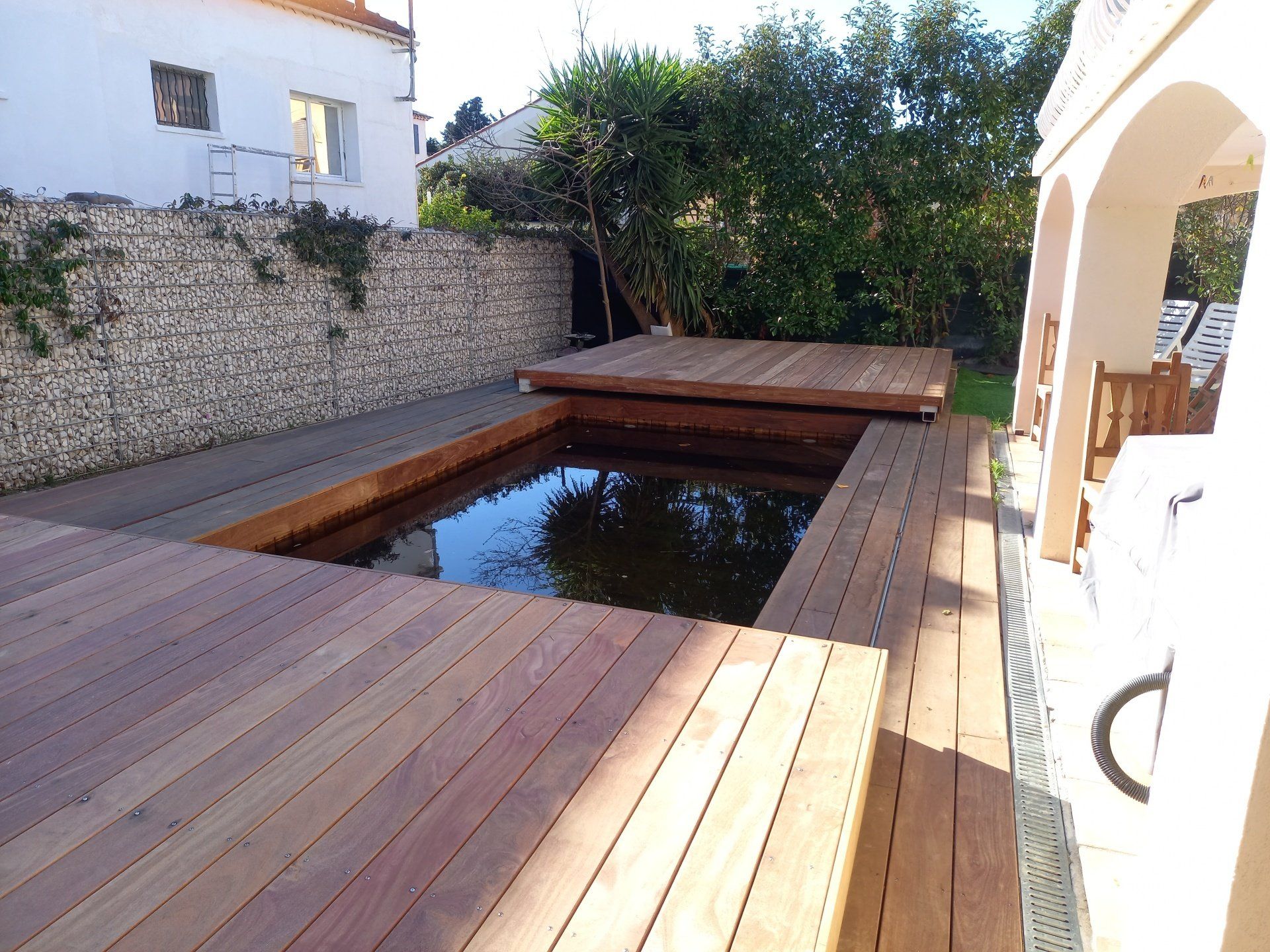 terrasse piscine coulissante