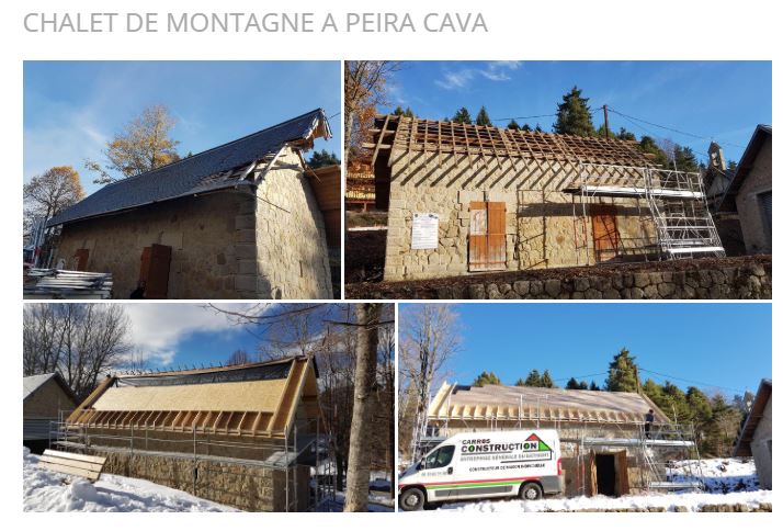 Photo chalet 
 de montagne