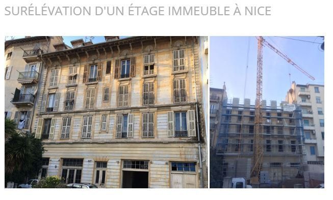 Photos rénovation immeuble
