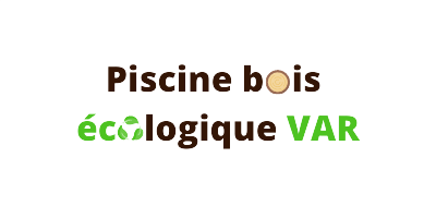 Logo piscine bois écologique