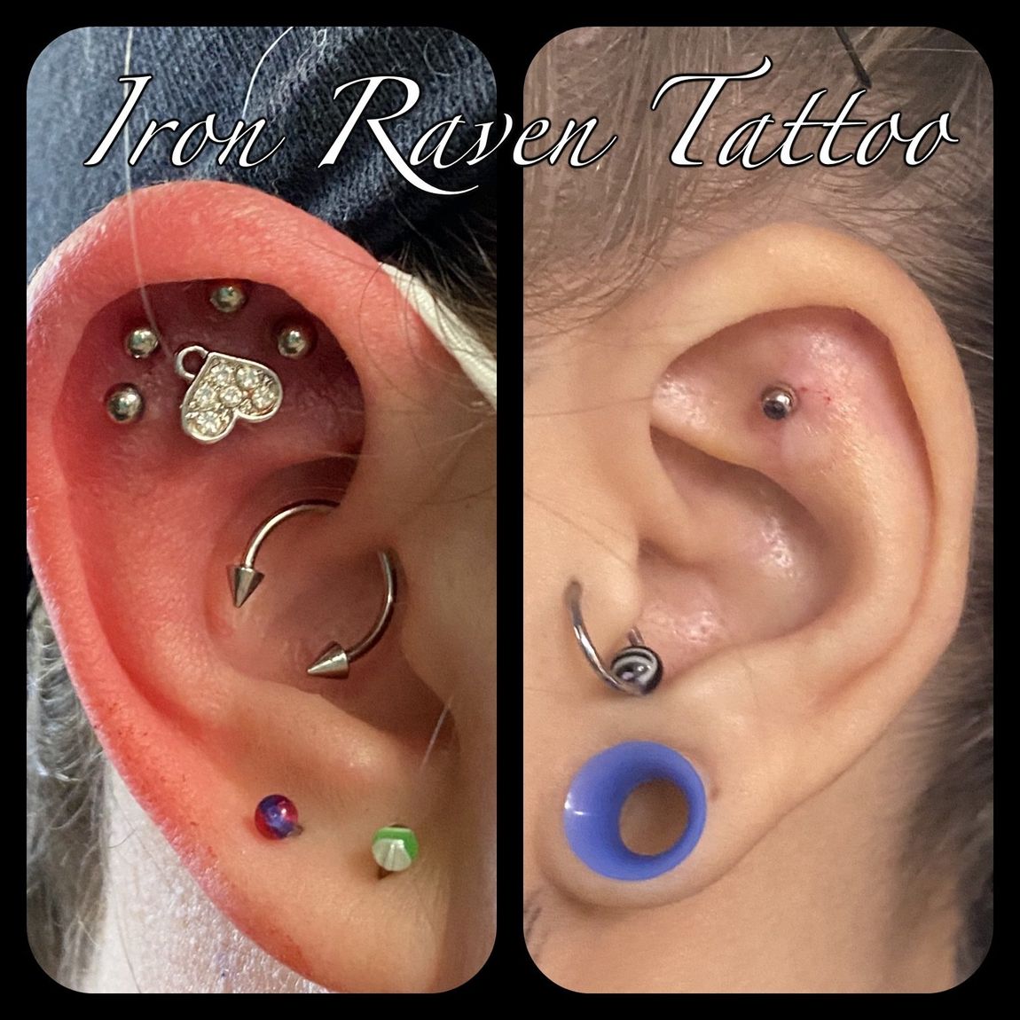 Cartilage piercings