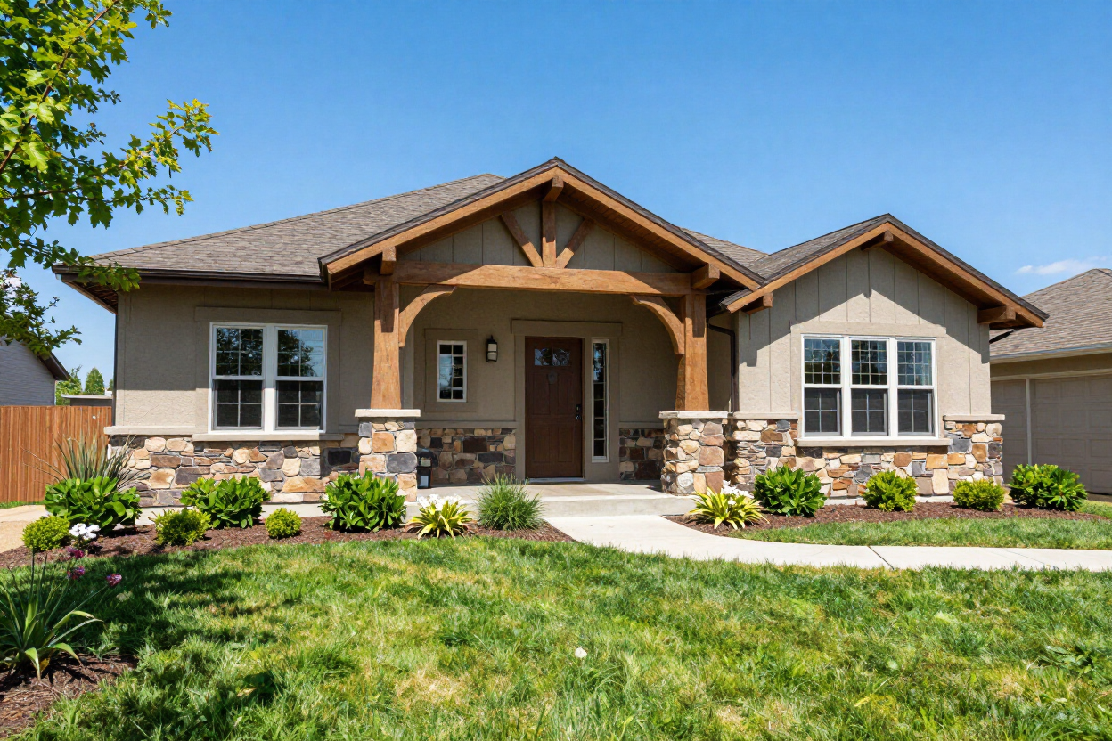 Craftsman home exterior