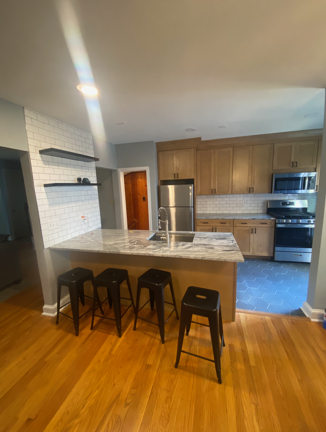 Open-concept kitchen remodel in Towson, MD