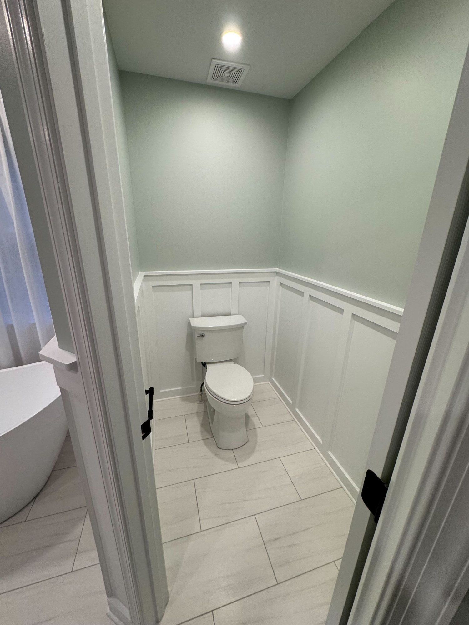 Professional bathroom remodel completed in Clarksville MD by licensed contractor Handyman on Demand — bathroom renovation featuring custom tile work and modern fixtures