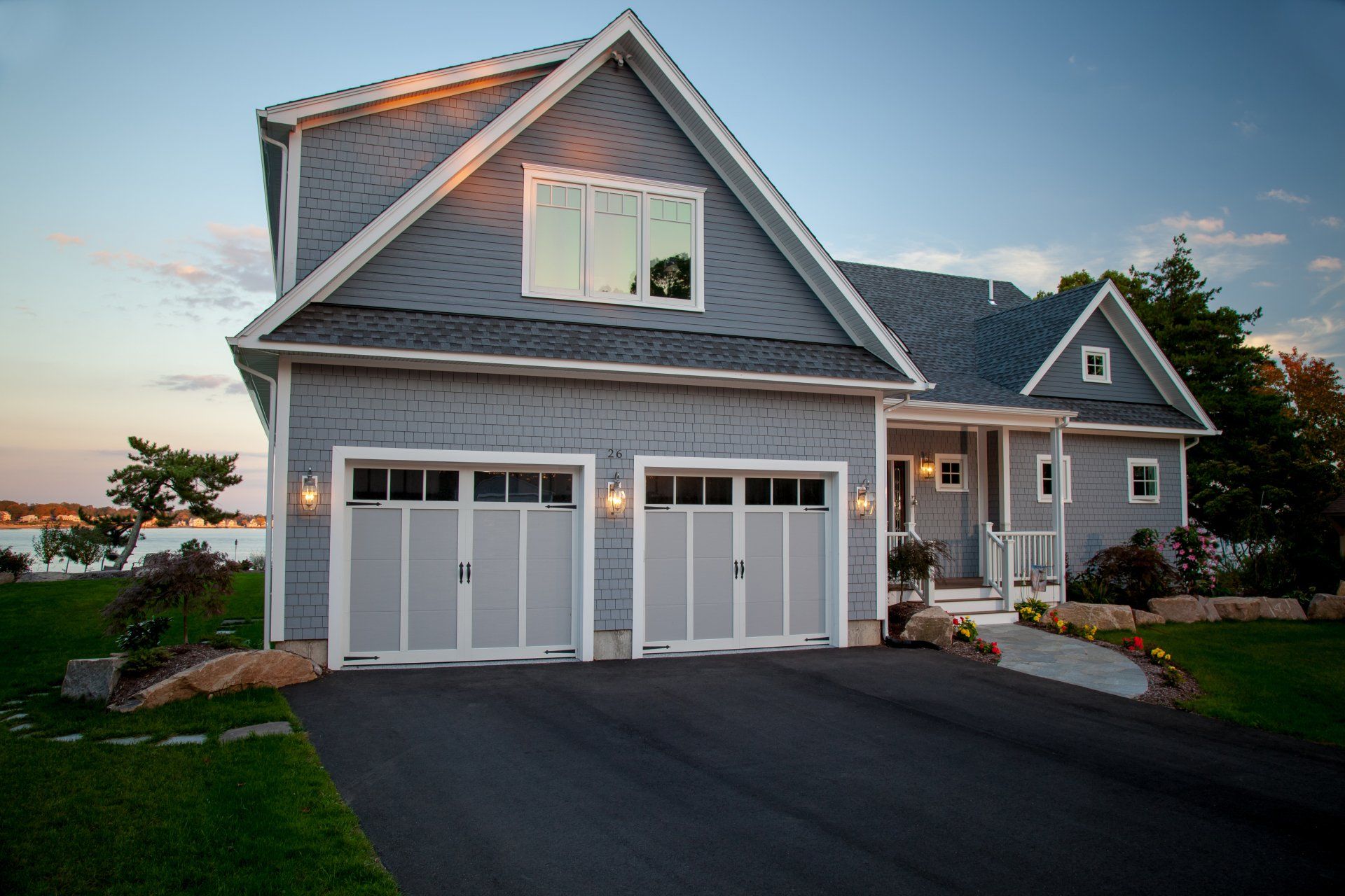 dual residential garage doors