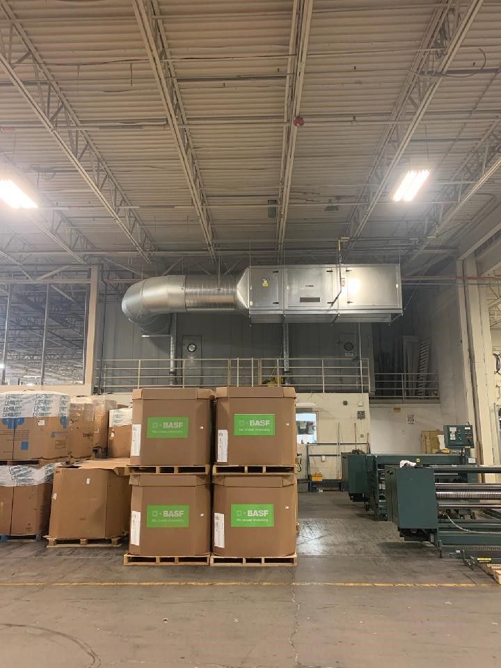 A commercial HVAC installation in Wasatch Front, UT by Platinum Mechanical