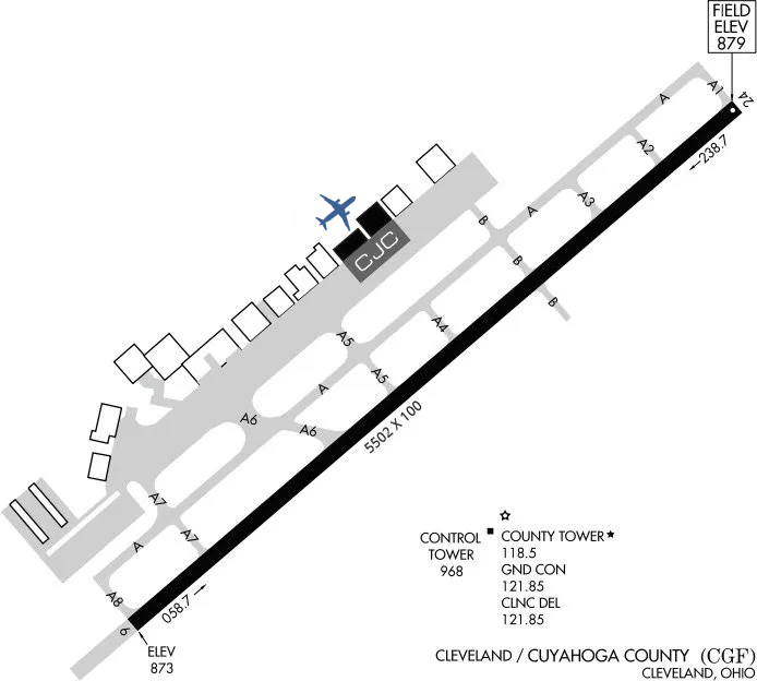 A black and white drawing of an airport runway