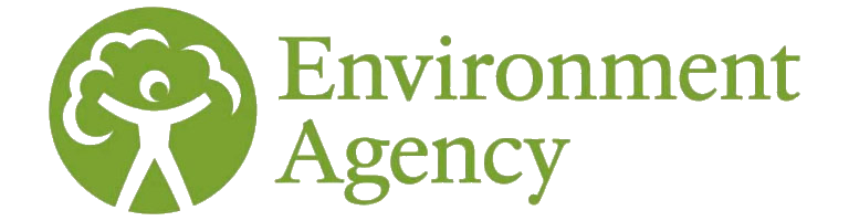 A green logo for the environment agency