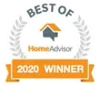 It is a badge that says best of home advisor 2020 winner.