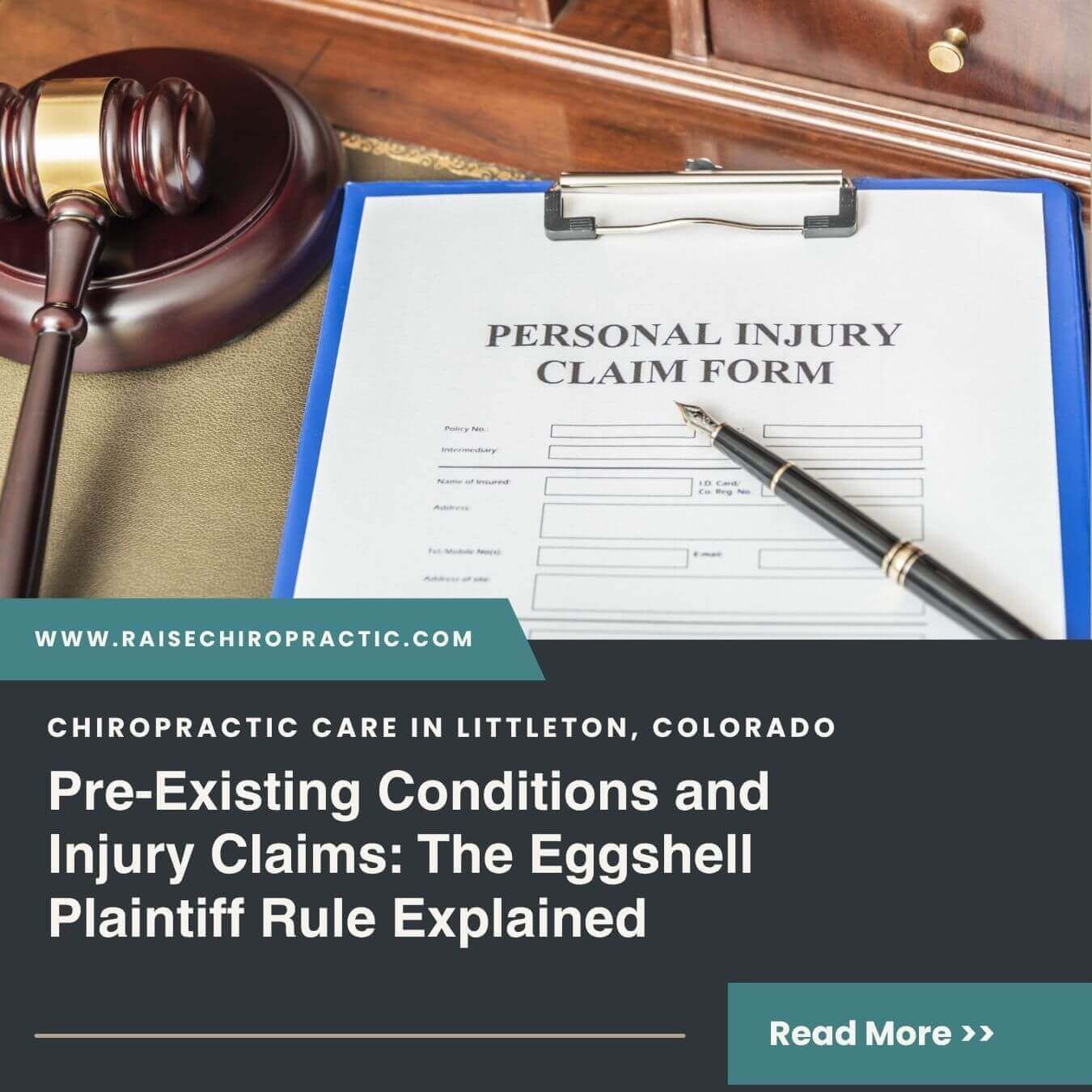 Pre-Existing Conditions and Injury Claims: The Eggshell Plaintiff Rule Explained