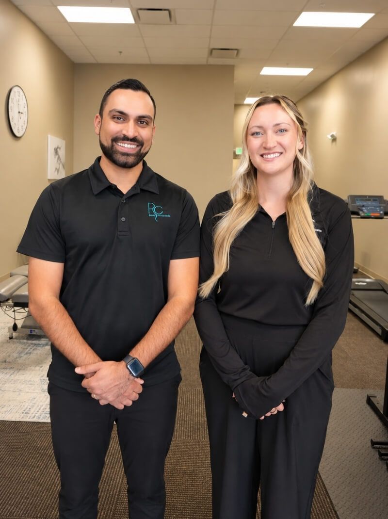 Raise Chiropractic providers in the clinic offering plantar fasciitis care in Littleton, Colorado