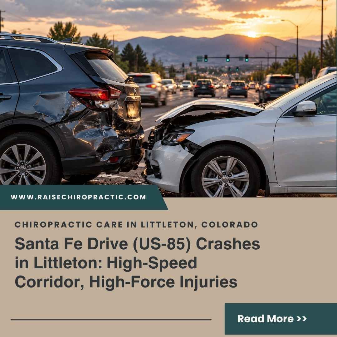 Santa Fe Drive (US-85) Crashes in Littleton: High-Speed Corridor, High-Force Injuries