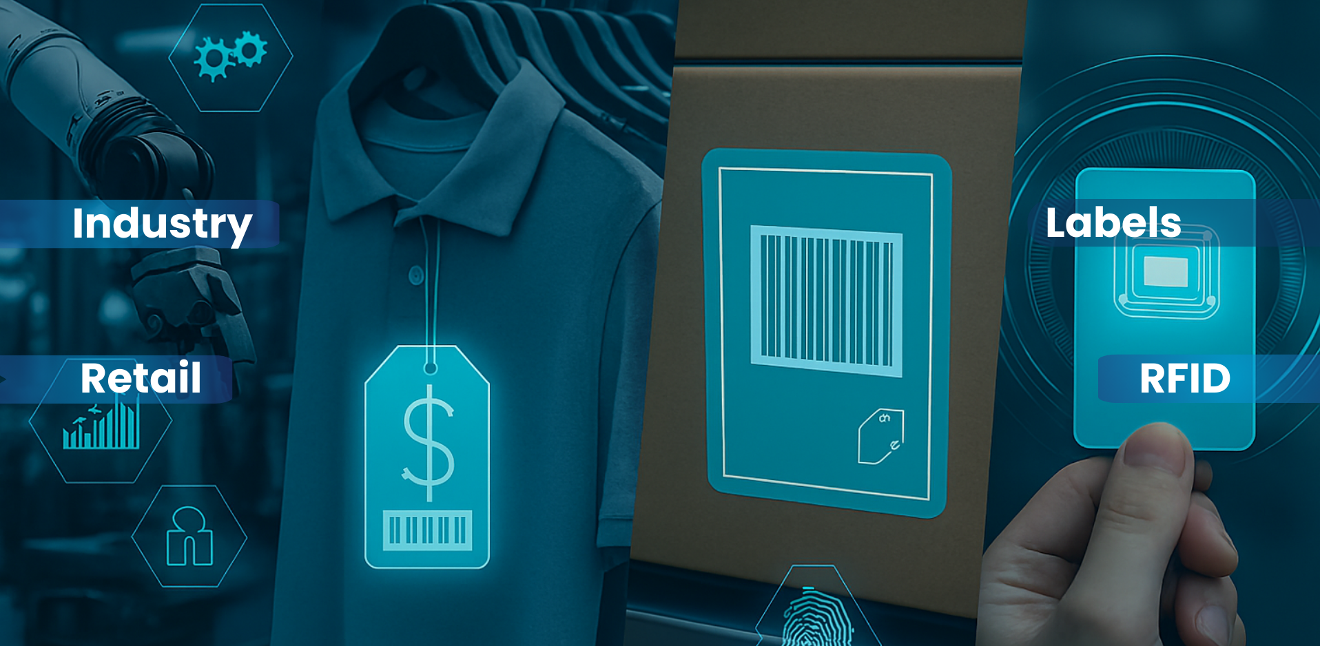 Seguridad electrónica Sensortec con RFID y etiquetas para industria y retail